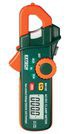 Clamp meter with built-in AC Voltage detector and flashlight