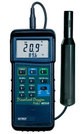 Dual display of Oxygen concentration and Temperature