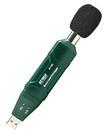 High accuracy sound-level datalogging of up to 129,920 records