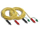 S 2039 5 kV shielded test lead, 15 m, 2 pcs