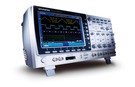 The GDS-2104A Series Digital Storage Oscilloscope offers 4-channel configurations and wide bandwidth selections, including 300MHz, 200MHz, 100MHz and 70MHz. Each model provides 2GSa/s maximum real-time sampling rate, 2Mega point maximum record length and 100GSa/s high-speed equivalent-time sampling rate. Equipped with an 8-inch 800*600 high-resolution TFT LCD display, 1mV/div to 10V/div vertical range and 1ns/div to 100s/div time base, the GDS-2104A series is able to faithfully demonstrate waveforms of complicated and obscure signals.