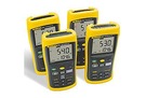 The Fluke 53 II B single input digital thermometer with data logging offers fast response and laboratory accuracy (0.05% + 0.3°C) in a rugged, handheld test tool.