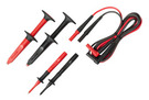 Handy all-in-one kit that includes :
AC220 SureGrip™ Alligator Clip Set
TP238 SureGrip™ Insulated Test Probe Set
TL224 SureGrip™ Silicone Test Lead Set (straight to right)
One year warranty