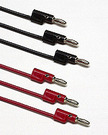 3 sets (red and black pairs) of multi-stacking 4 mm banana plug patch cords
Nickel-plated banana plugs
60 cm, 90 cm, 120 cm long PVC insulated leads
30 V rms or 60 V DC, 8 A
One year warranty