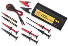 Kit includes all the SureGrip™ leads and probes in a handy roll-up pouch:

AC220 SureGrip™ Alligator Clip Set
AC280 SureGrip™ Hook Clip Set
AC283 SureGrip™ Pincer Clip Set
AC285 SureGrip™ Large Jaw Alligator Clip Set
TP175 TwistGuard™ Test Probe Set
TL224 SureGrip™ Silicone Test Lead Set
6-Pocket Storage Pouch