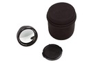 Optional, field swappable, telephoto thermal lens allows the user to see and measure the temperature of objects at greater distances, or smaller objects at normal distances.