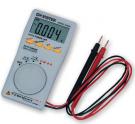 The GDM-300/400 Series Hand Held DMM are a compact, high precision, battery operated multimeter series designed to meet most of the daily needs for design engineers as well as service engineers. The GDM-300/400 series design is driven by mobile-oriented features, such as automatic power down to preserve battery life, a large backlight display for crisp viewing, a rotary selector switch and clear-cut push buttons to ease operation. The basic functions match the depth of bench-top multimeters: fuse-protected current input, true RMS for accurate AC measurements, Auto ranging, Duty cycle, and Relative mode. These compact, reliable, and economical devices are ideal for any engineer.