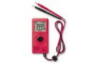 The Amprobe PM51A, a shirt-pocket sized meter is only 3/8" thick and weighs less than 3 oz. With full functionality offering AC and DC voltage to 600V, resistance to 40 megohm, capacitance to 3000 μF, frequency to 1 MHz, continuity with beeper, and diode test.

Fully auto-ranging, this meter offers seven different measurement functions with 27 full ranges of measurement. The digital display is oversized with large digits and annunciators. In spite of its size, this meter is fully safety rated to CAT III 300 V, CAT II 600 V and is UL listed. No other meter offers this small size with such performance and high safety ratings.