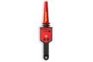 MSHA certified and intrinsically safe, the Amprobe TIC 300 PRO High Voltage Detector with VolTect™ alert is a rugged, reliable, non-contact, high voltage tester for utility, industrial, and mine safety applications up to 122kV. Select low or high voltage levels to verify the presence of voltage without contacting the energized conductor. When this high voltage electricity tester is moved within close proximity of an energized line, the intuitive VolTect™ alert warns users with bright flashing lights and loud beeps. All functionality is available through push buttons designed for easy use with PPE gloves. A universal adapter Hot Stick TIC 410A is available for voltage higher than 1500 VAC.