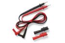 Test leads with threaded alligator clips
CAT IV / 600 V, CAT III / 1000 V