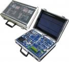 Green Power：
Green power sources are regarded as new & pure sources generated by modern technology such as solar power, wind power, tidal power and geothermal power, etc. This learning kit is equipped with solar power cell, for users to learn the application of green energy technology, comprehend energy transformation and finally manage green energy more efficiently.
 
Solar power module：
Get different voltage & current, comprehend characteristic curve of I/V, V/P and MPP and learn solar power transformation through solar power module.
 
GP-6W Green Power Learning Kit is a basic green energy transductionkit of solar power . It is equipped with a MCU for users to learn MPPT (Maximum Power Point Tracking) algorithm. Users know more about the regeneration of green power through changing MPPT algorithm.