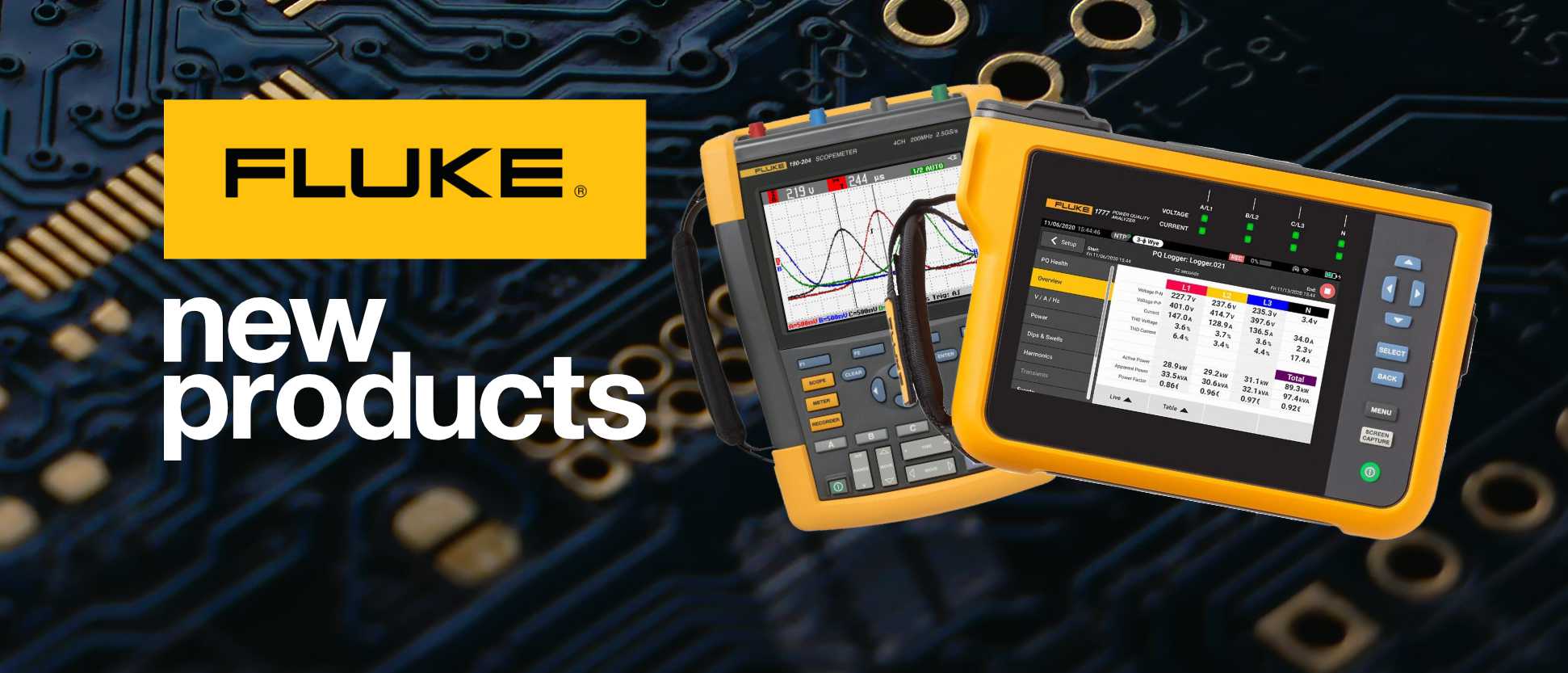 All new Products from Fluke