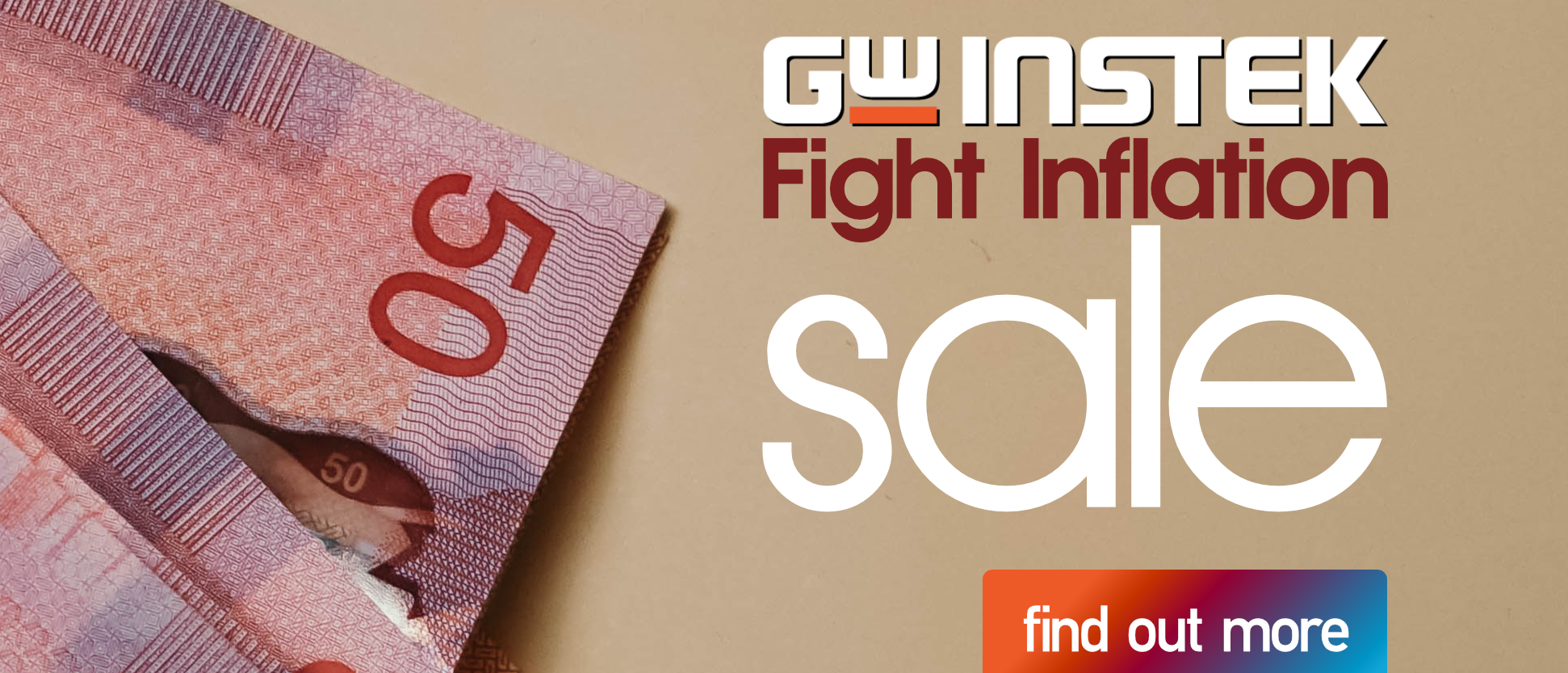 GW Instek Fight Inflation Sale